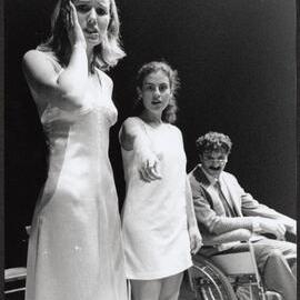 The real inspector hound. Production photo