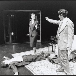 The real inspector hound. Production photo