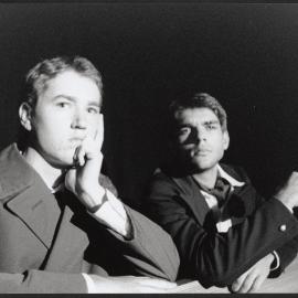 The real inspector hound. Production photo