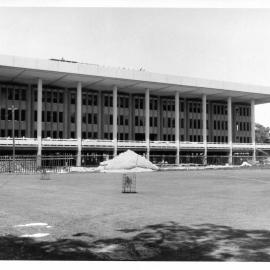 567P - New Library Building from Great Court - 25 October 1963
