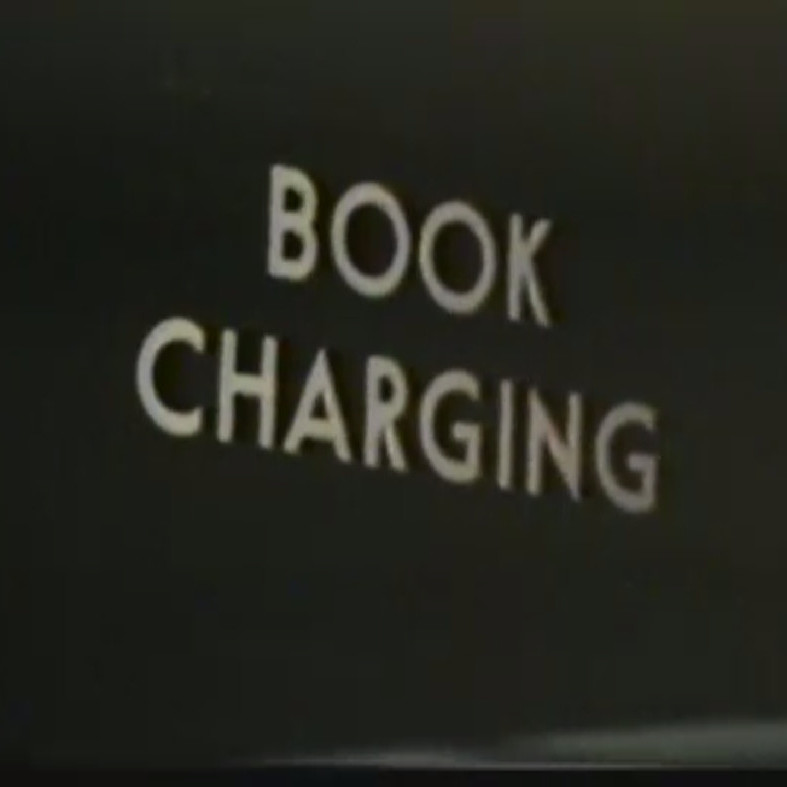 Library programme - charge station visual display unit