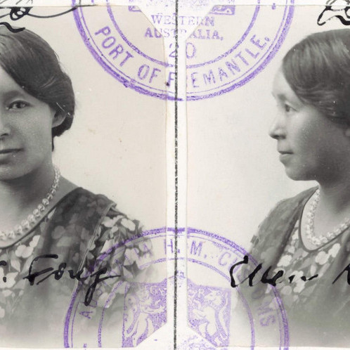 Ellen Fong CEDT 1933 (NAA Item ID: 1742961)