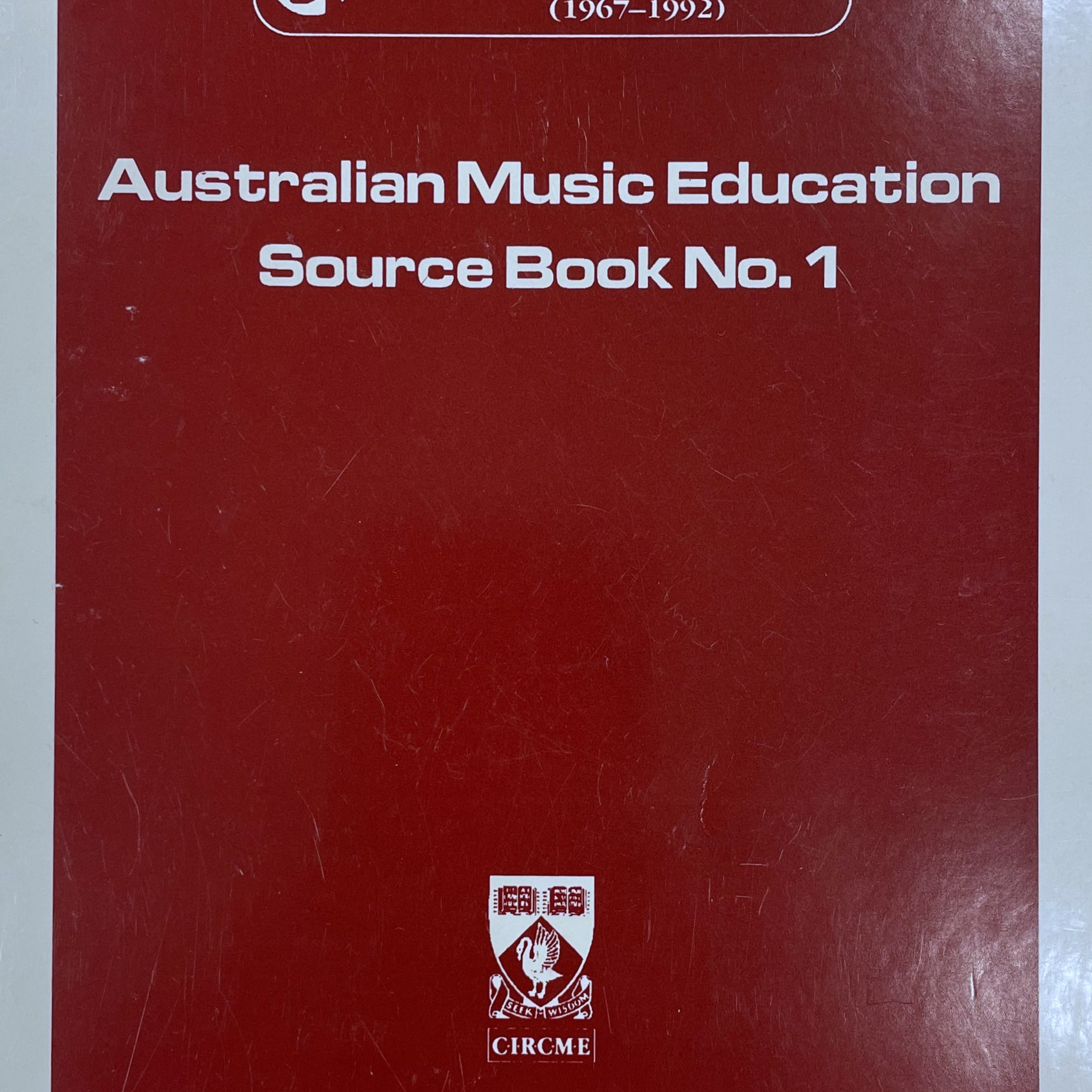 Australian Music Education Source Book No. 1