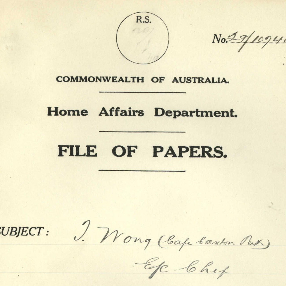 Cafe Canton - workers (NAA Item ID: 44799)