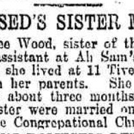 Deceased's Sister Mabel