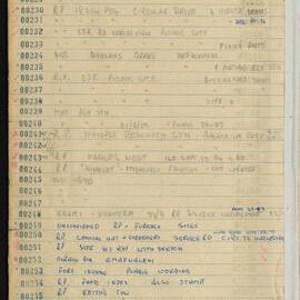 Peter Genge field notes. 00198