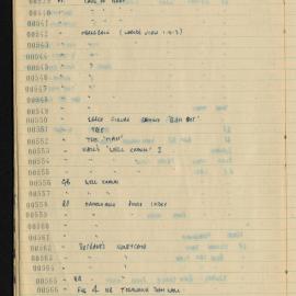 Peter Genge field notes. 00390