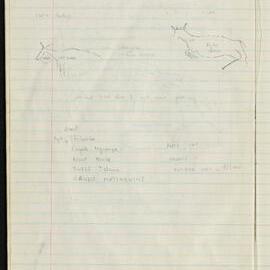 Peter Genge field notes. 00586