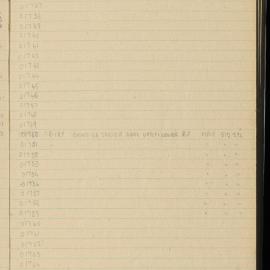 Peter Genge field notes. 01611