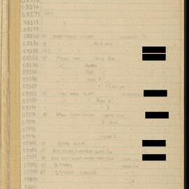 Peter Genge field notes. 02374