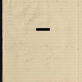 Peter Genge field notes. 02576