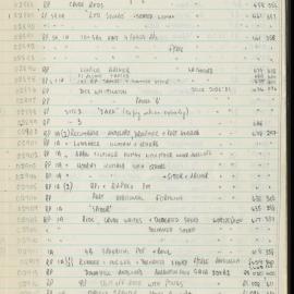 Peter Genge field notes. 02758