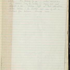 Peter Genge field notes. 02957