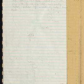 Peter Genge field notes. 02958