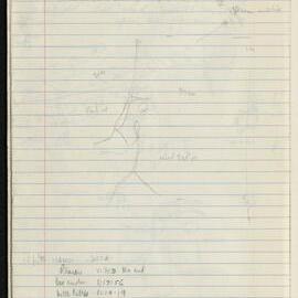Peter Genge field notes. 03163