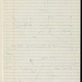 Peter Genge field notes. 03166