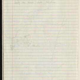 Peter Genge field notes. 03167