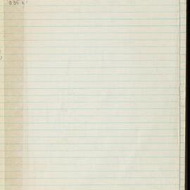Peter Genge field notes. 03351