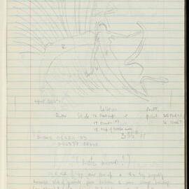 Peter Genge field notes. 03367