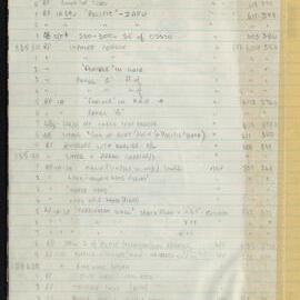 Peter Genge field notes. 03543