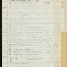 Peter Genge field notes. 03547