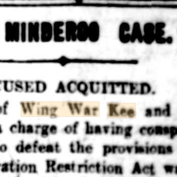 The Minderoo Case