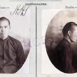 Chin Gee photograph 1906