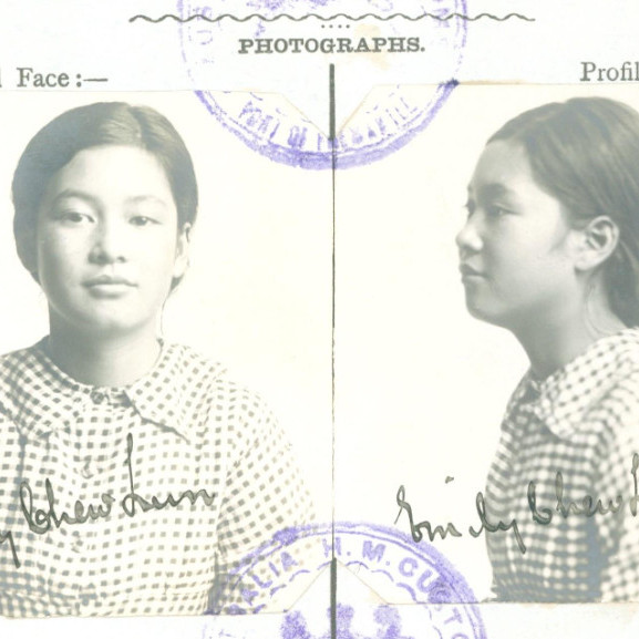 Emily Chew Lun CEDT 1920 (NAA Item ID: 1741548)