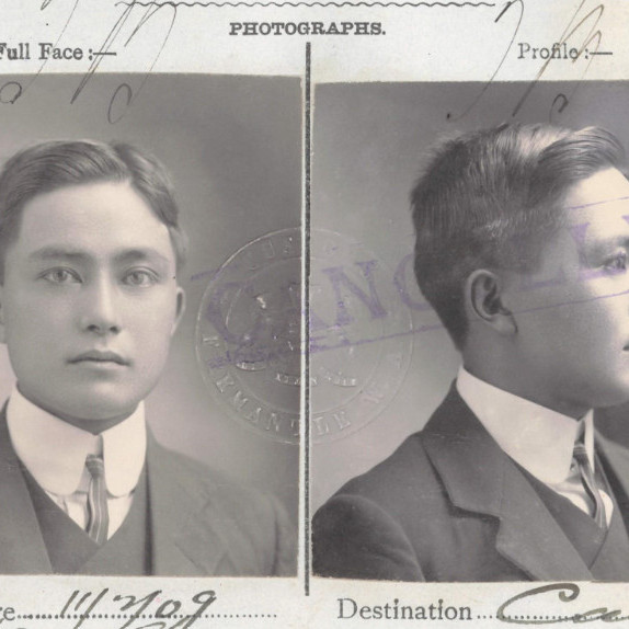 Felix Wong CEDT 1908 (NAA Item ID: 1734930)