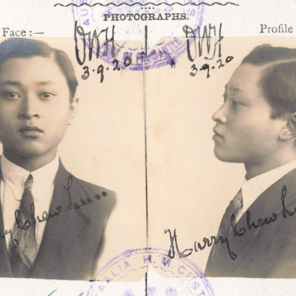 Harry Chew Lun CEDT 1920 (NAA Item ID: 1741564)
