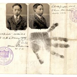 Charlie Bain Quan Wong, 1936 photo