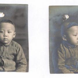 Photographs of Fong Kee Harold in 1919