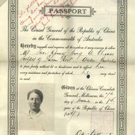 Passport - May Young Hing