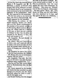 The Bubonic Scare - Daily News 1903