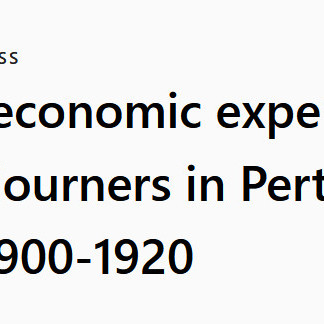 Anne Atkinson, 1984 Honours Thesis