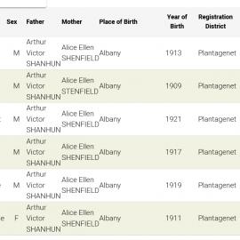 Shanhun - Arthur and Alice's children