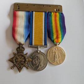 Alfred Shanhun - WWI Medals