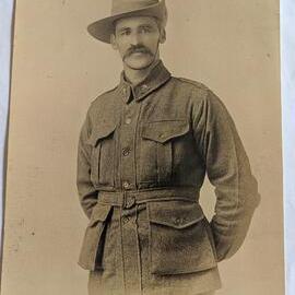 Alfred Shanhun - WWI uniform photo