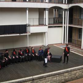 Titus Andronicus, 2014. Production photo. 5.3c The Banquet.