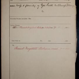 Wife and Family of Yee Palk - 1900