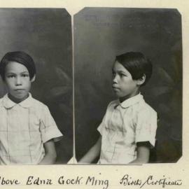 Edna Gock Ming - photographs 1928