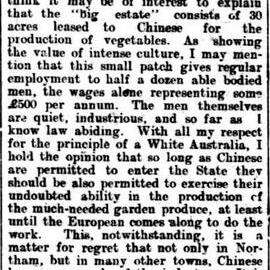 Chinese and Big Estates