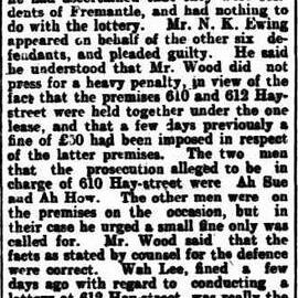 The Chinese Lottery Case February 1903 part 2