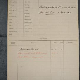 Ah Ben & Hee Kee 1901-2107