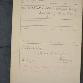 Ah Kin son of Mow Shing 1900-1538