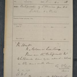 Ah Won, Ah See, Ah Hing (3), Ah Shick & Ah Hong (6) 1898-2322