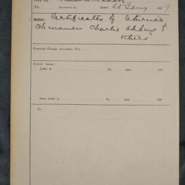 Charlie Ah Ling, Ah Sam & Ah Quong 1899-167