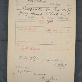 Gee Hop, Joong Hung & Yick See 1900-2156