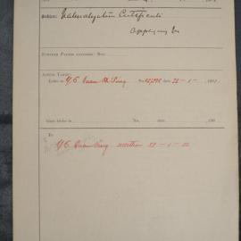 Yee Chung Quan Sing 1901-158