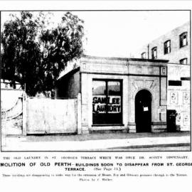 Sam Lee Laundry, 1911 photograph